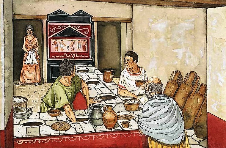 Il McDonald's degli antichi Romani - Il calice di Ebe