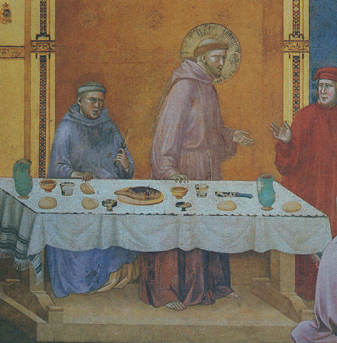 Tovaglia Perugina Giotto Basilica superiore di Assisi