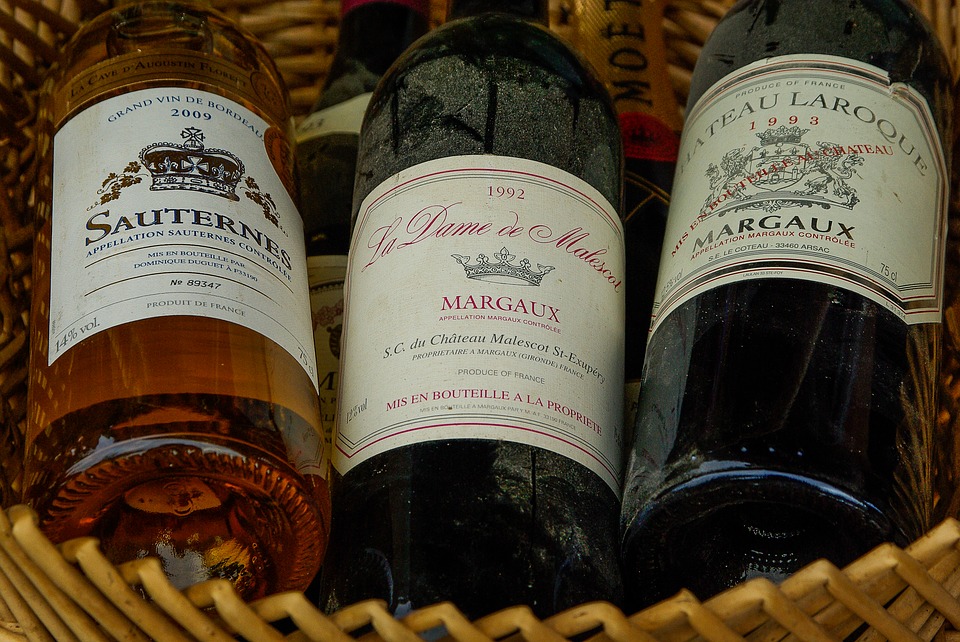 Vini di Bordeaux e Sauternes
