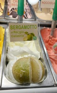 Gelato al bergamotto di Reggio Calabria
